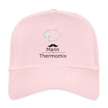 Mann am Thermomix - Trucker Cap - Hellrosa - Vorne