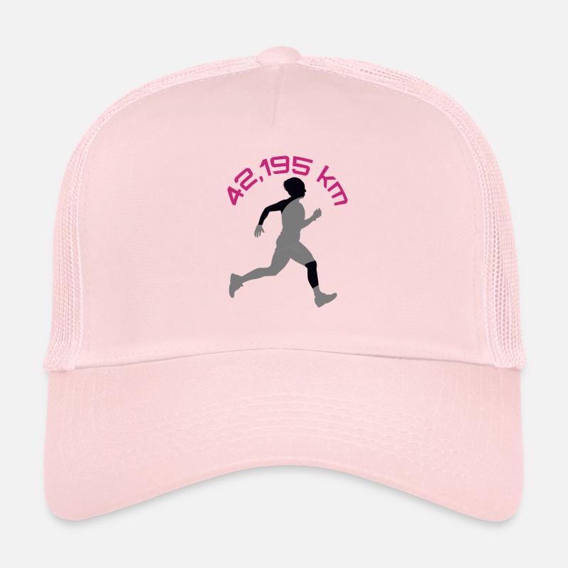 Marathon - Trucker Cap - Hellrosa