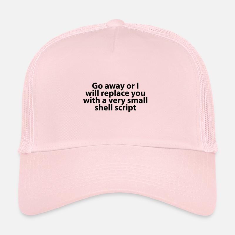 fortgehen - Trucker Cap - Hellrosa