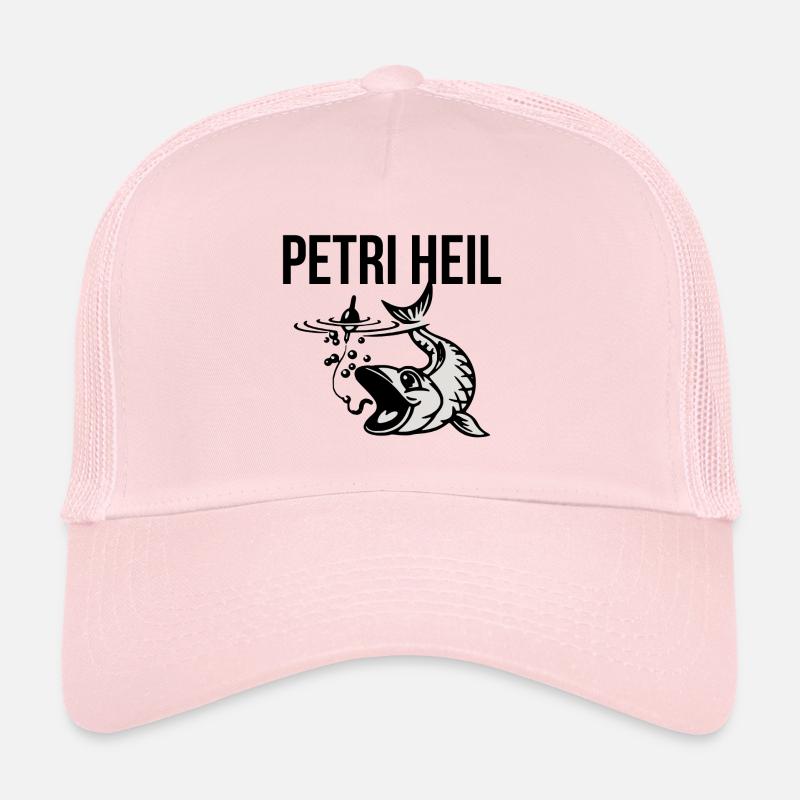 angler - Trucker Cap - Hellrosa