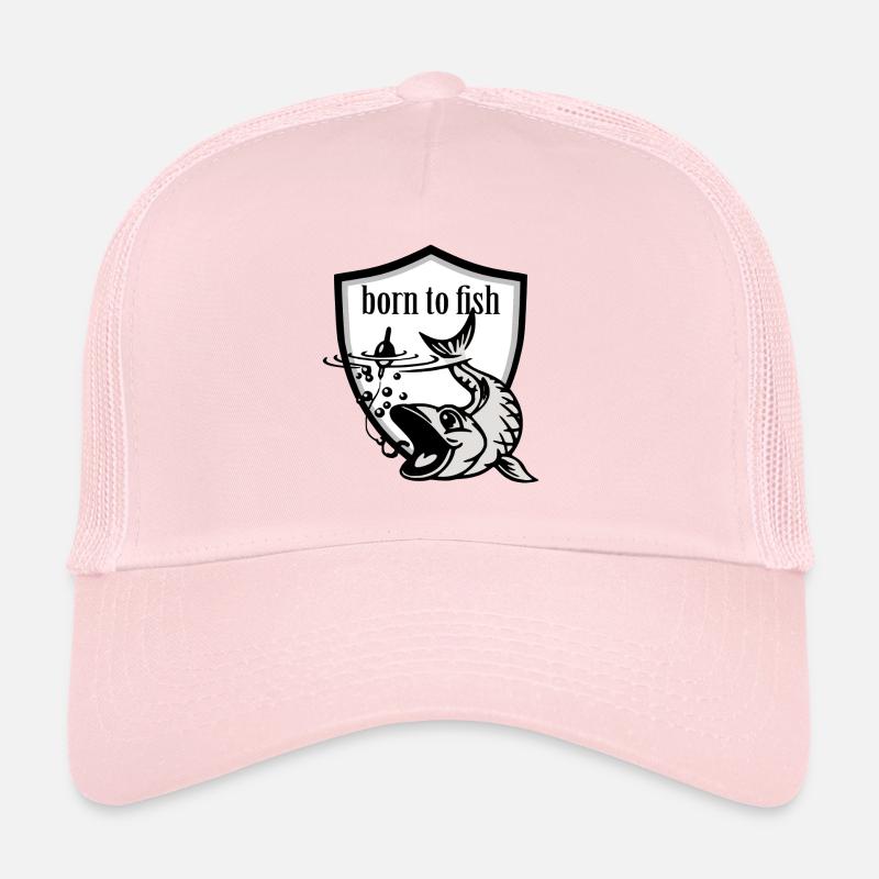 angler - Trucker Cap - Hellrosa