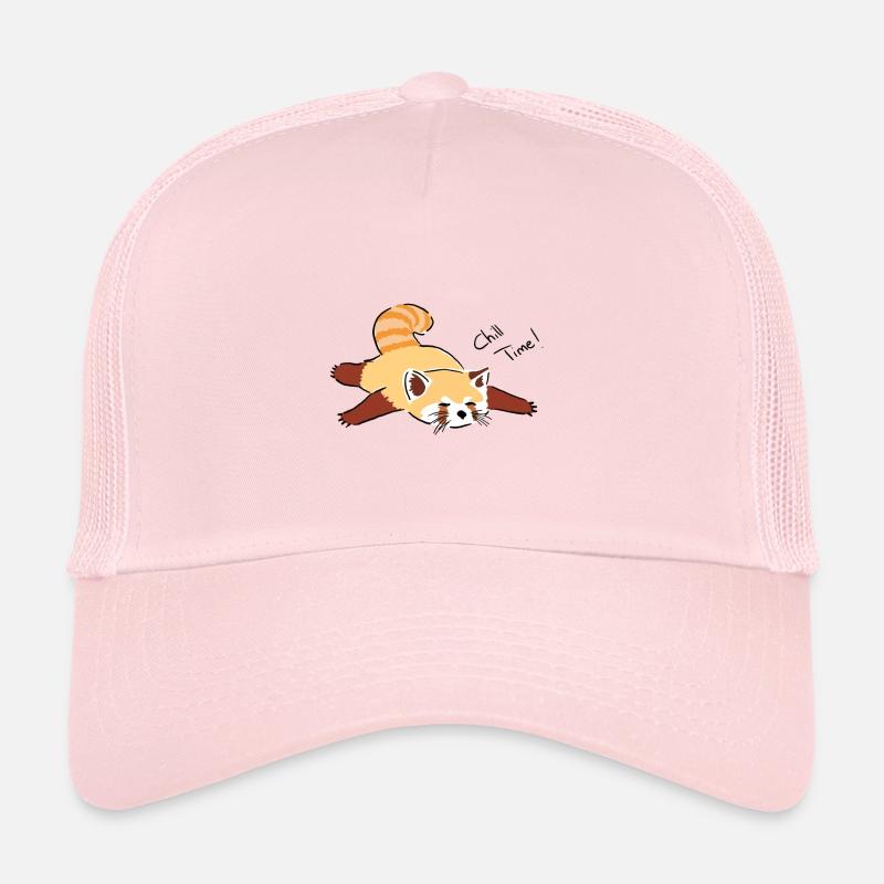 Panda Chill - Trucker Cap - pale pink