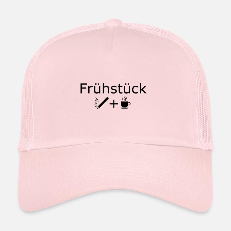Kaffee + Kippen Frühstück Trucker Cap