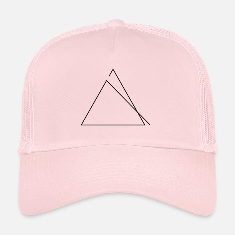 Triangle Linie - Trucker Cap - Hellrosa