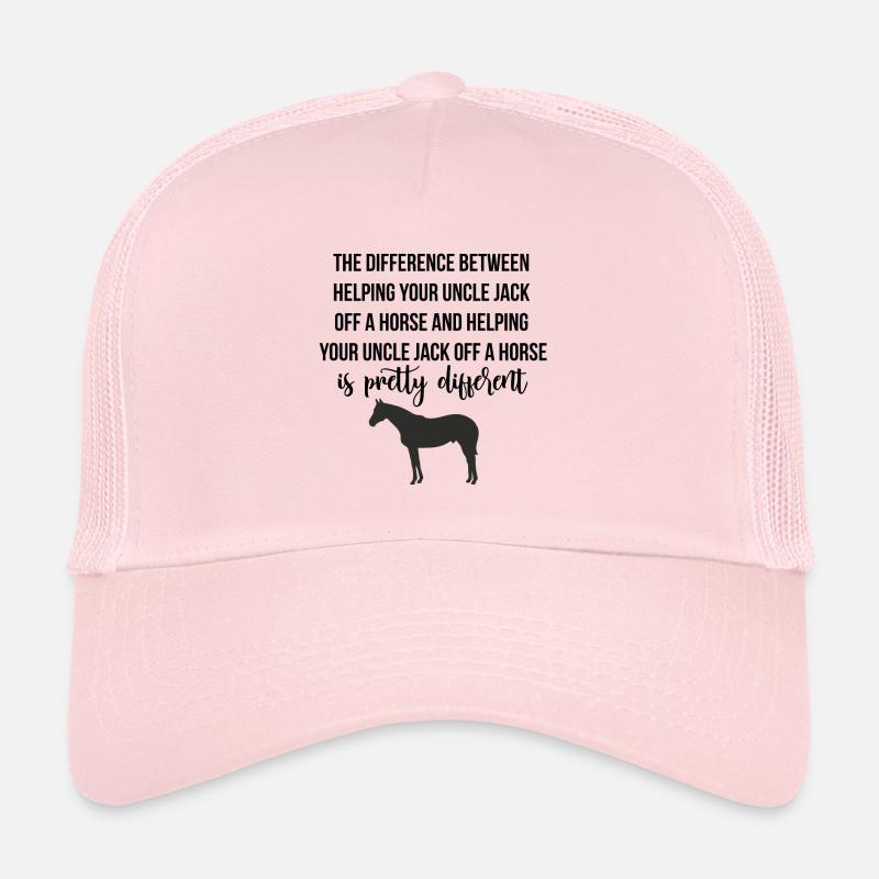 Branler un cheval Casquette trucker 