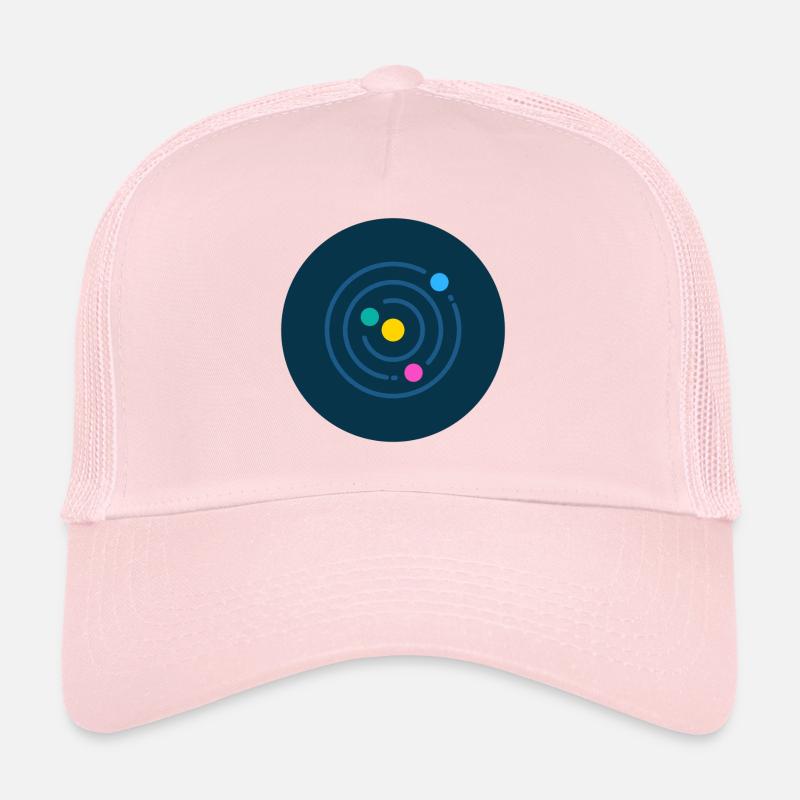 Sonnensystem Minimalista - Trucker Cap - Hellrosa