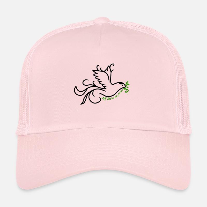 Friedenstaube - Trucker Cap - Hellrosa