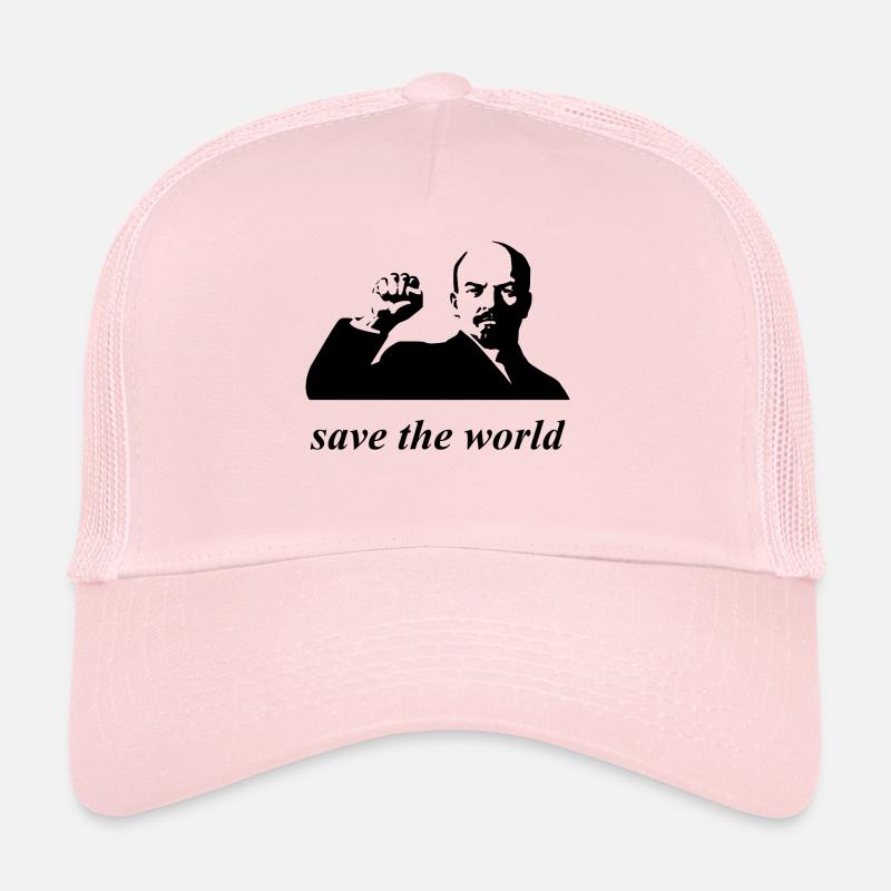 Lénine, sauvez le monde Casquette trucker 