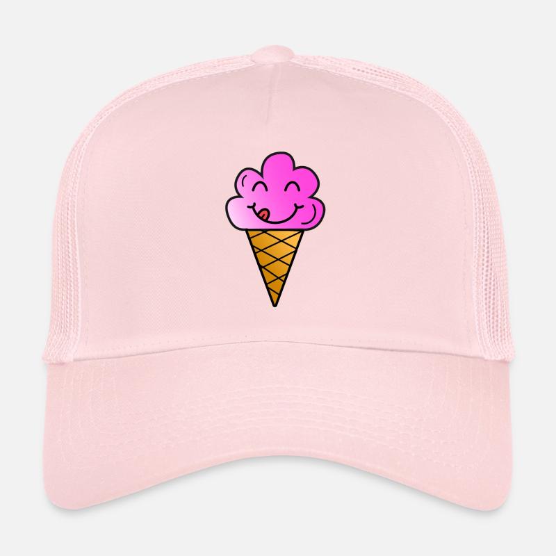 Eis - Trucker Cap - Hellrosa
