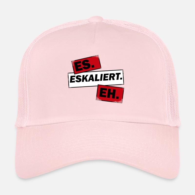 Eskalation - Trucker Cap - Hellrosa