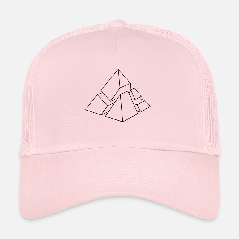 JOSZ DESIGN Pyramide 4 Casquette trucker 
