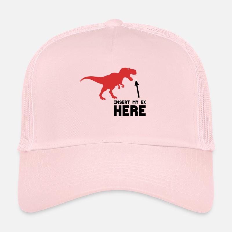 Ex-petit ami - Casquette trucker  - rose pâle