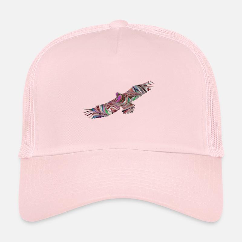 Eagle - Trucker Cap - pale pink