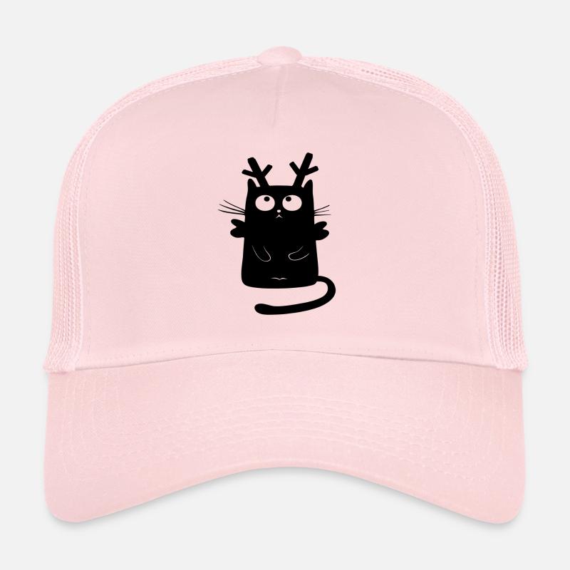rennes Chat de Noël Casquette trucker 