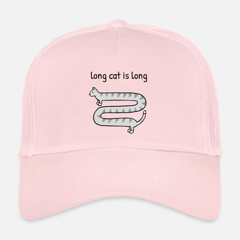 Long cat is long Trucker Cap