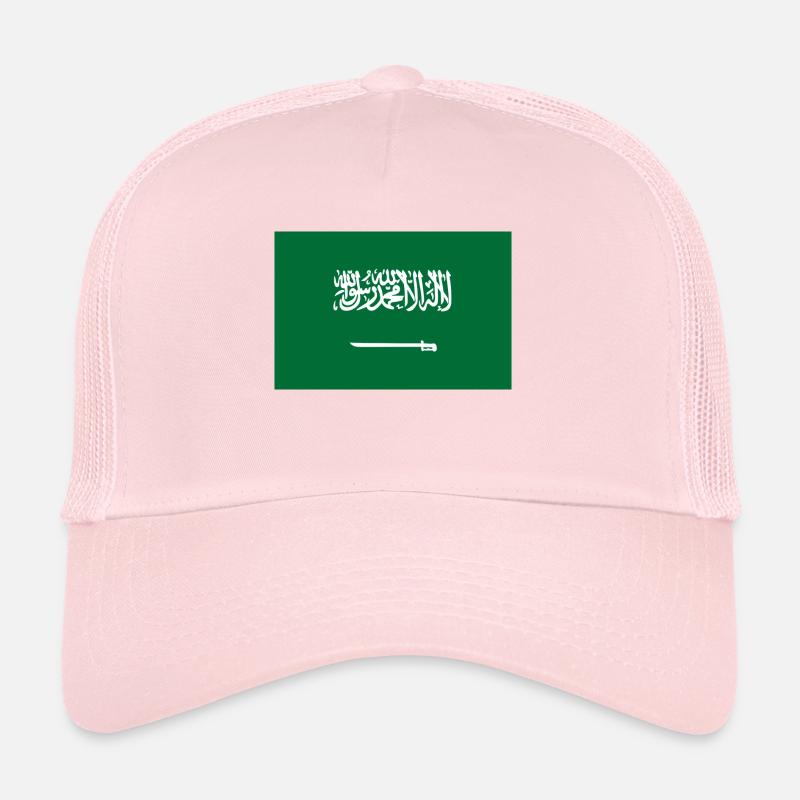 Drapeau national d'Arabie Saoudite Casquette trucker 