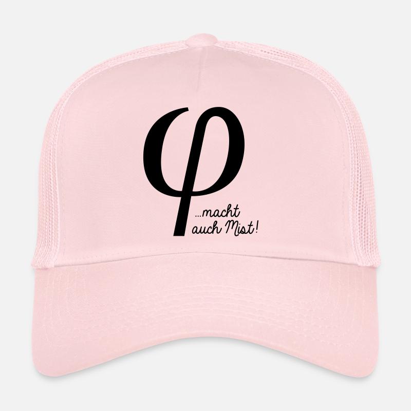 klein phi macht auch Mist - Trucker Cap - Hellrosa