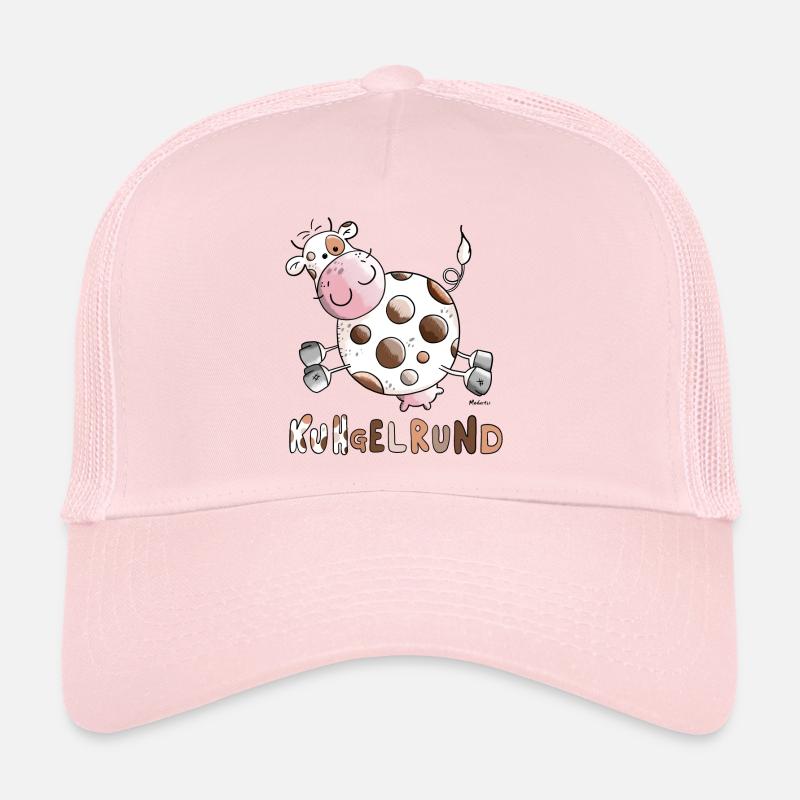 KuHgelrund - Trucker Cap - Hellrosa