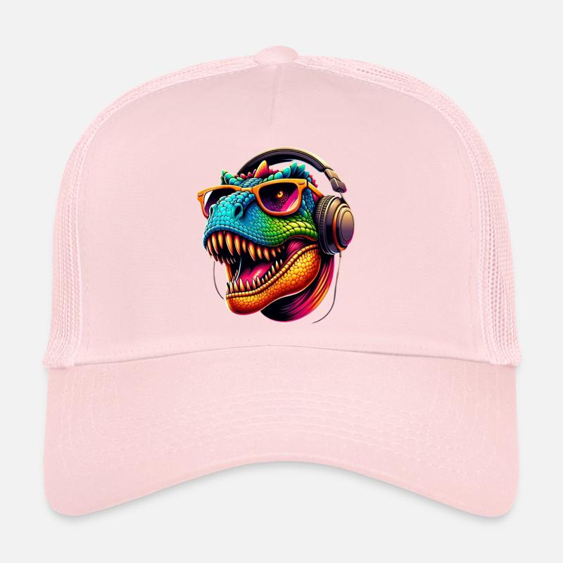 Dino DJ Stil Trucker Cap