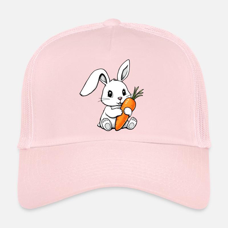 Häschen - Trucker Cap - Hellrosa