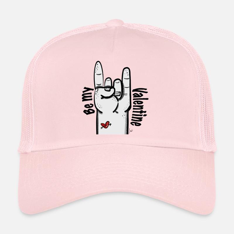 Valentine - Trucker Cap - pale pink