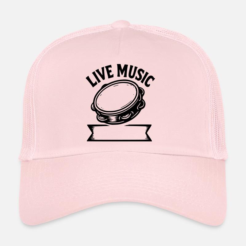 Live Music Casquette trucker 