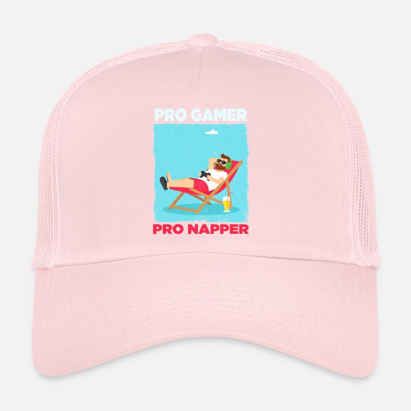 Pro Gamer Relaxation Design Trucker Cap