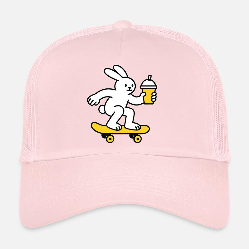 Skate Bunny with Shake Trucker Cap