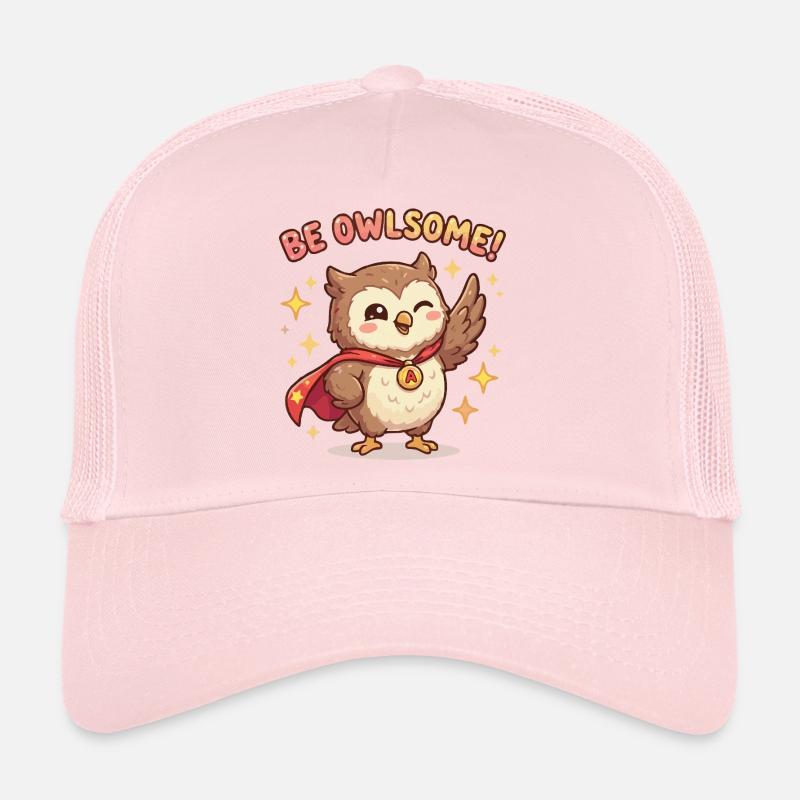 Be Owlsome Superhelden-Eule Trucker Cap