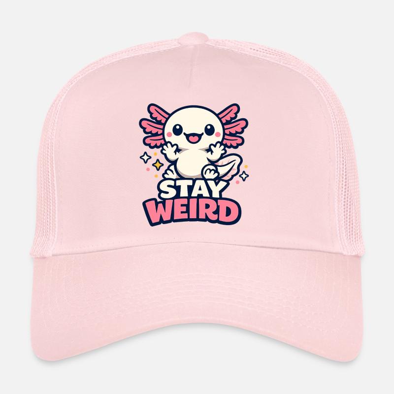 Reste bizarre - Axolotl Casquette trucker 
