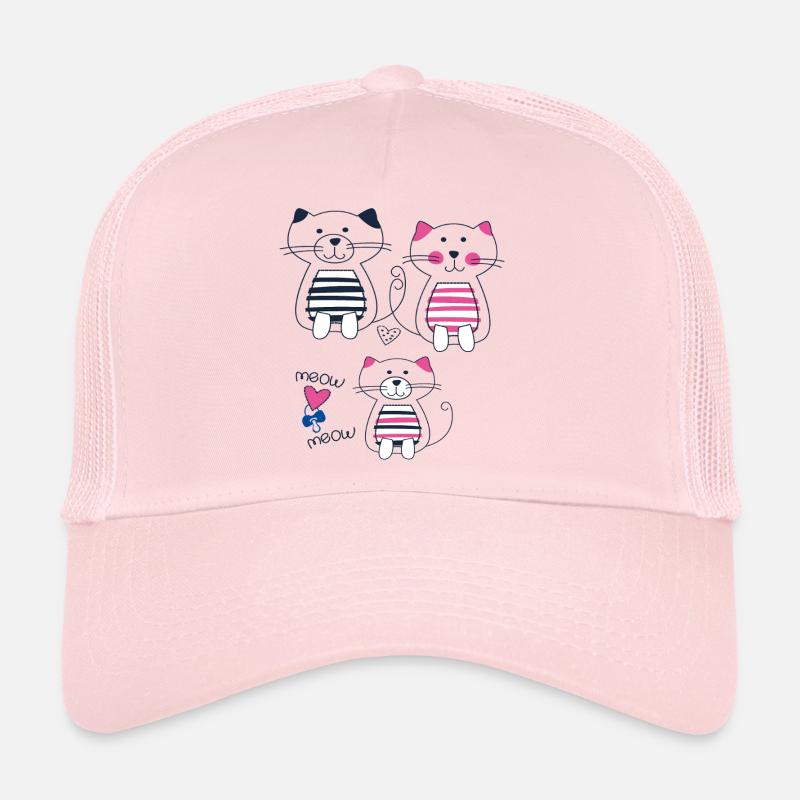 Chats rayés Casquette trucker 