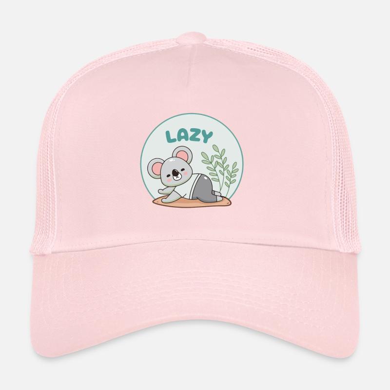 Koala Sloth Humorous Pastel Trucker Cap