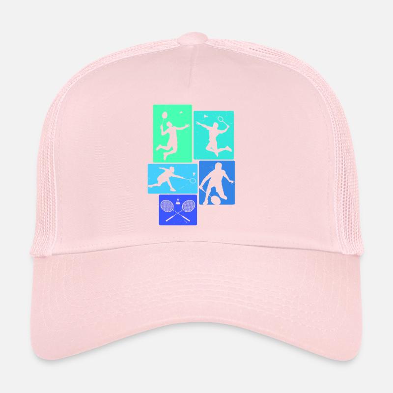 Badminton - Trucker Cap - pale pink