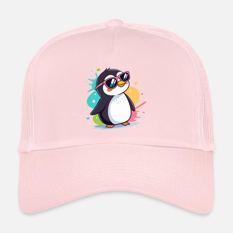 Pinguin Cool Pop Roseglasses Trucker Cap