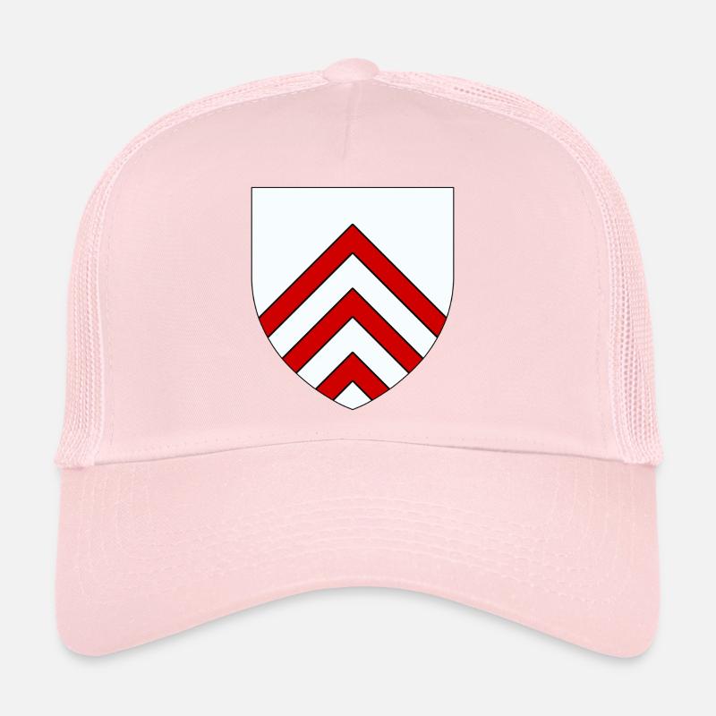 Blason du Perche - Casquette trucker  - rose pâle
