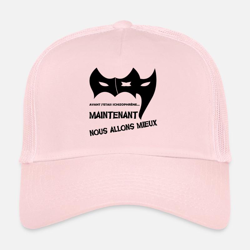 Avant j'étais schizophrène ... Casquette trucker 