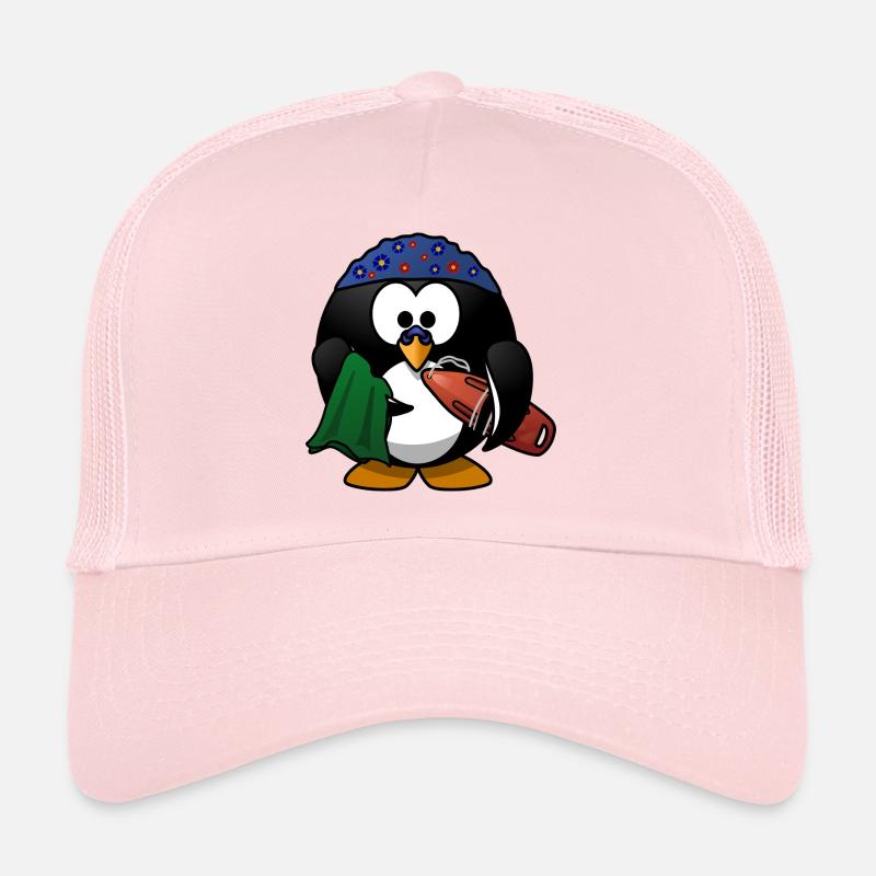 Pingouin, sur le chemin de la natation Casquette trucker 