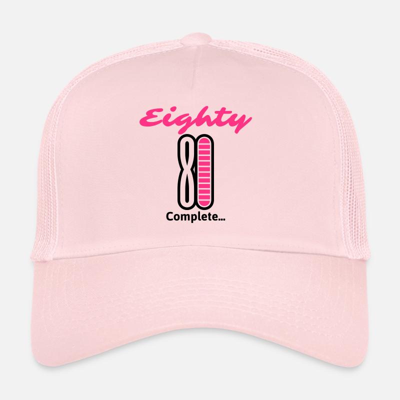 Quatre-vingts complet ... Casquette trucker 