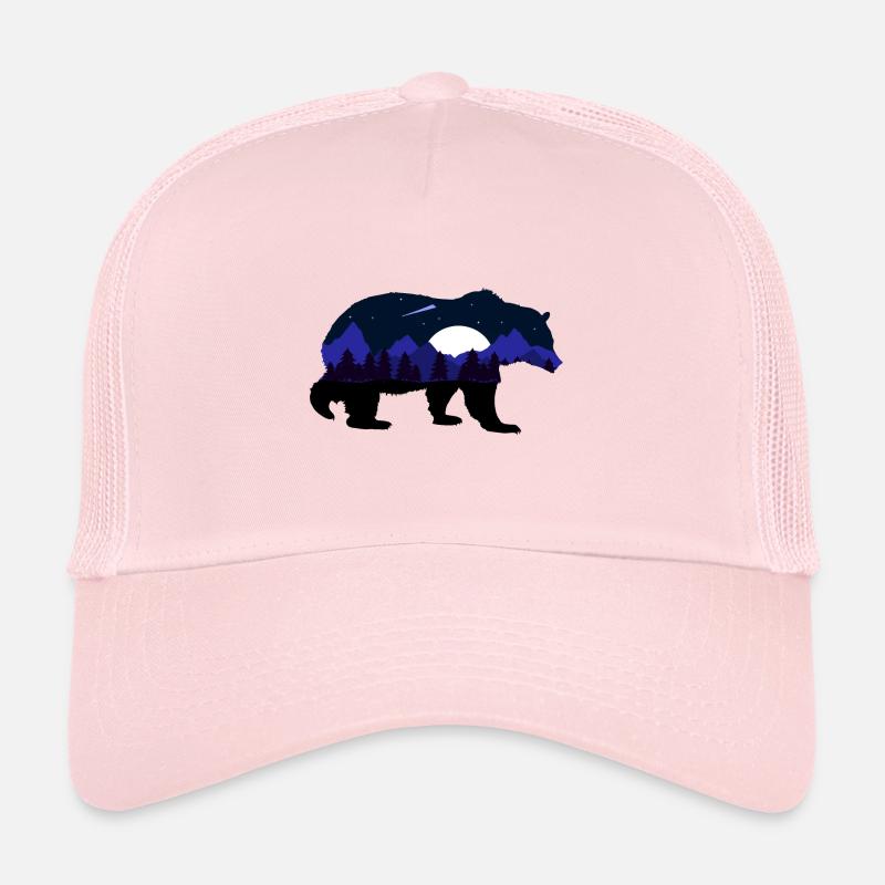 Nature wild 01 - Trucker Cap - pale pink