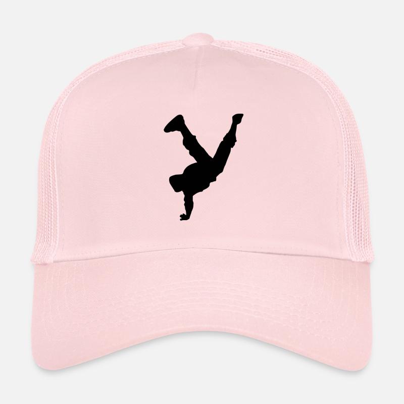 Breakdance - Trucker Cap - Hellrosa