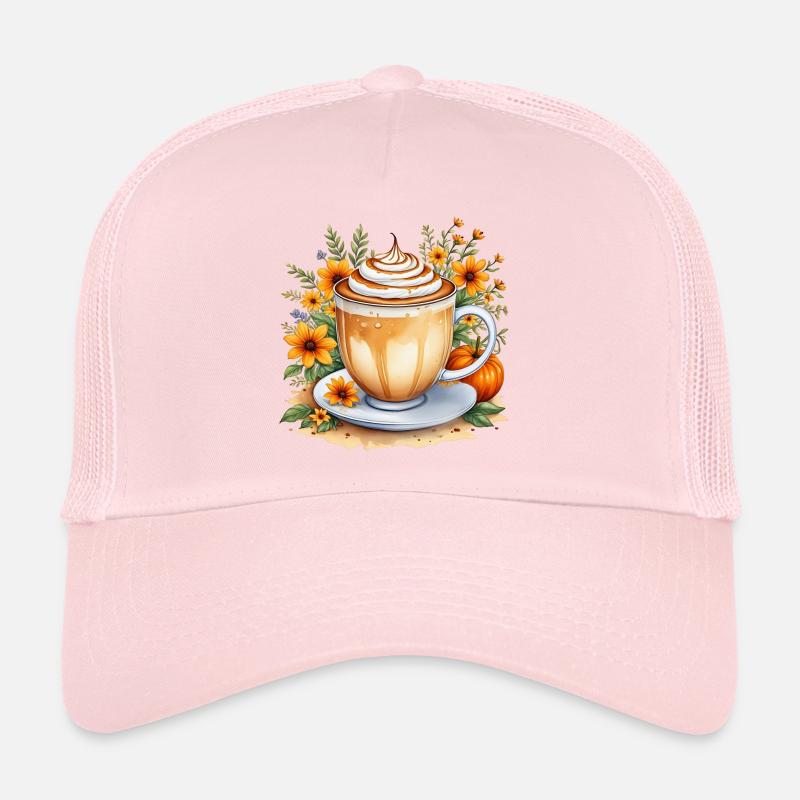 Kürbis-Latte Trucker Cap