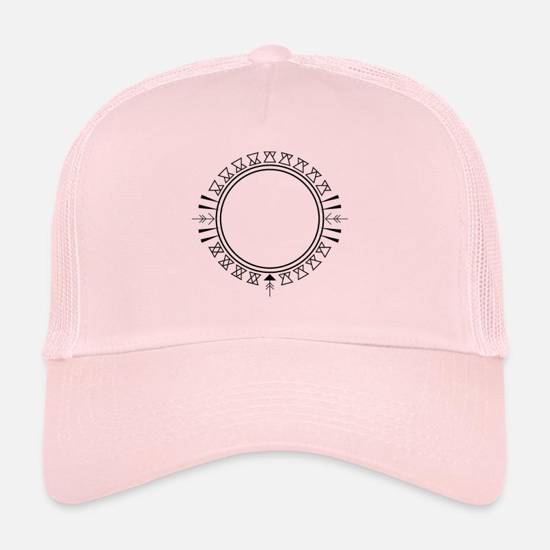 Aztèques triangle ornement Casquette trucker 