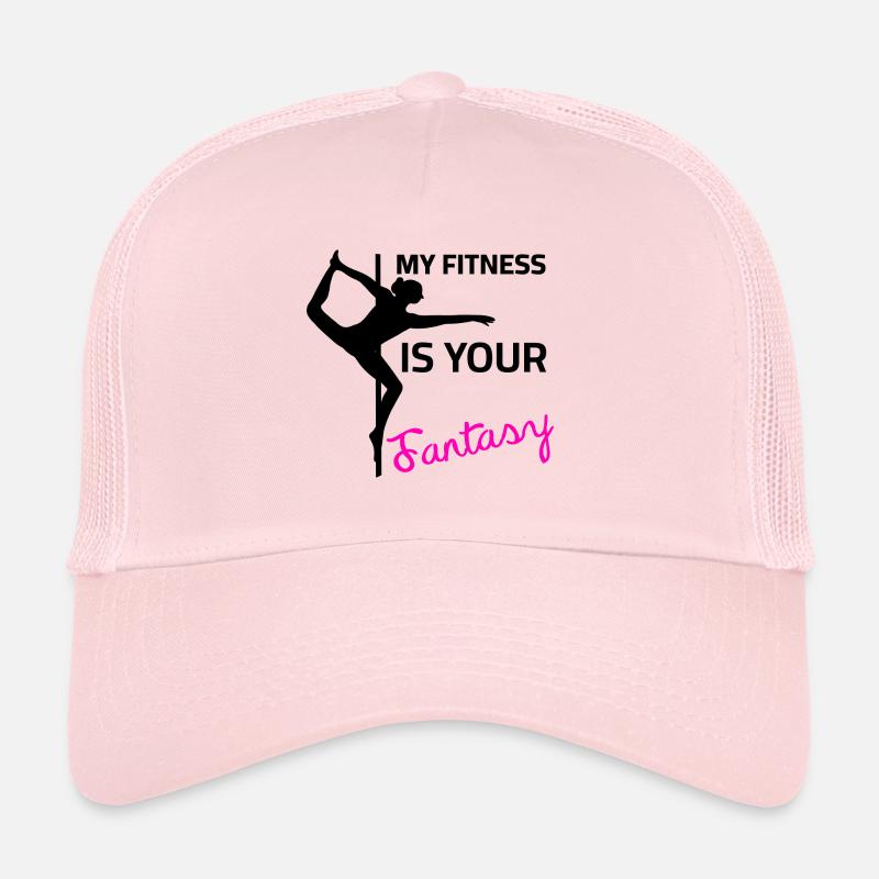 Tanzen Pole Dance Sprüche - Your Fantasy - Trucker Cap - Hellrosa