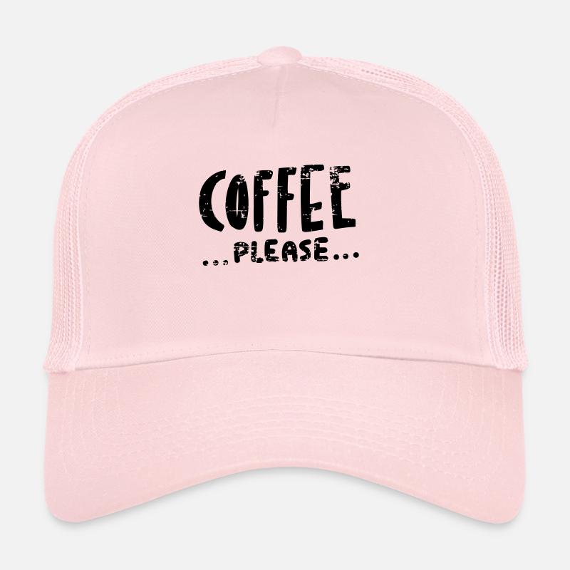 Café ... s'il te plaît ... Casquette trucker 