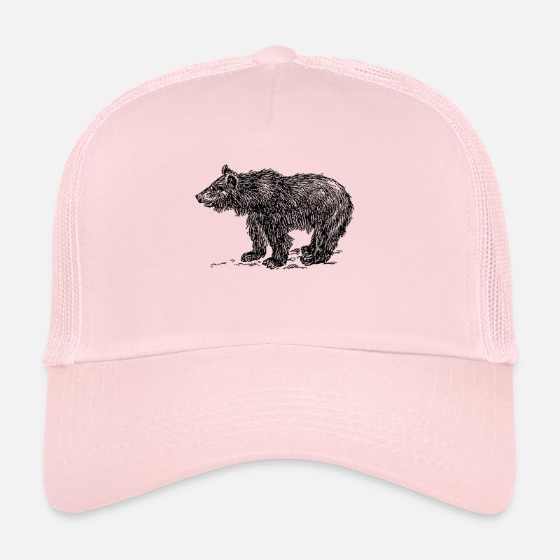 teddy bear teddy bear grizzly brown bear black bear Trucker Cap