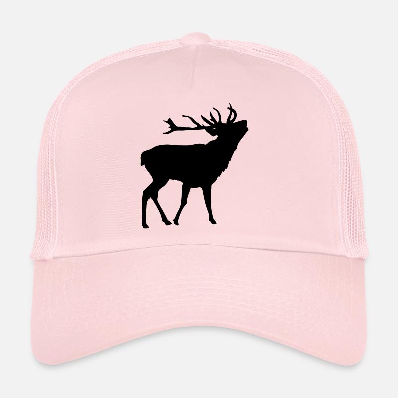 Hirsch - Trucker Cap - Hellrosa