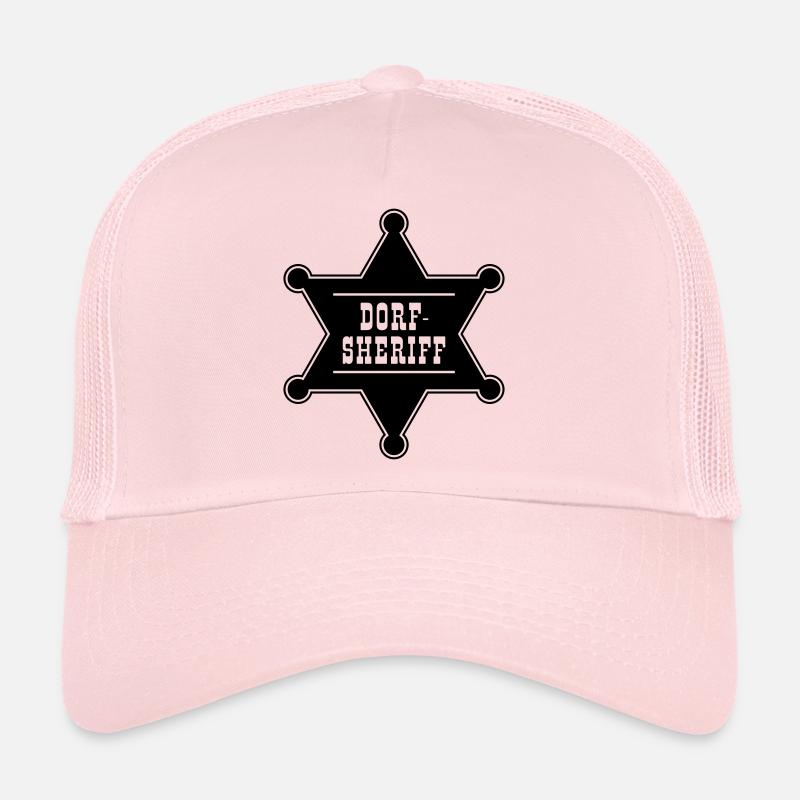 Village Sheriff Star Trucker Cap
