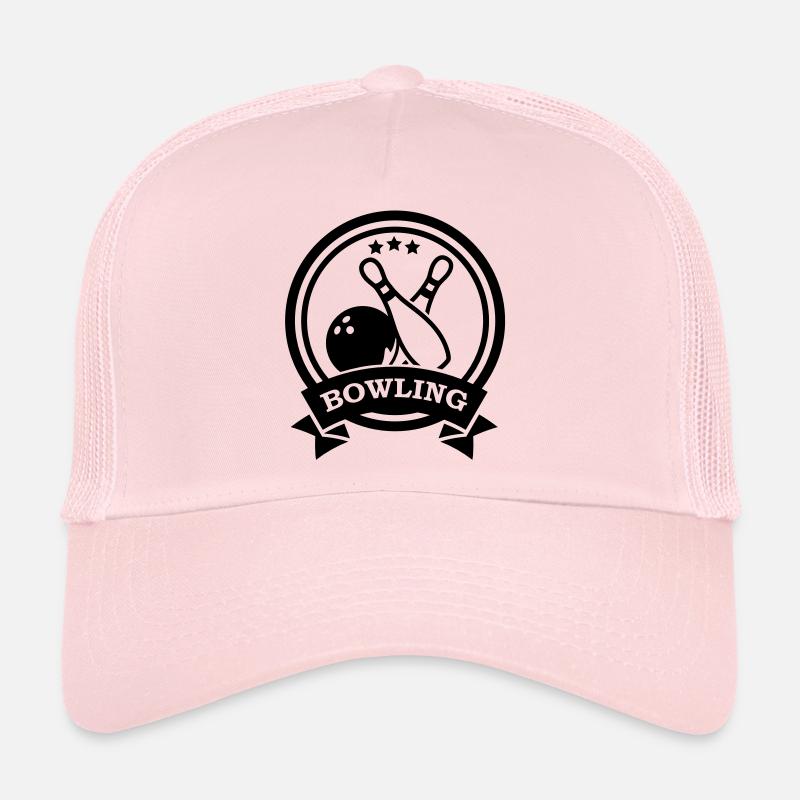 Bowling Logo Trucker Cap