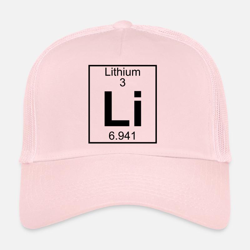 Lithium (Li) (element 3) Trucker Cap