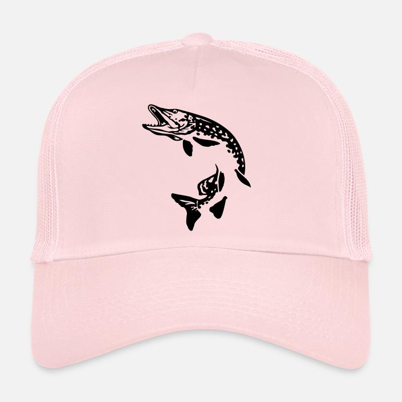 hecht_hechtsprung - Trucker Cap - Hellrosa